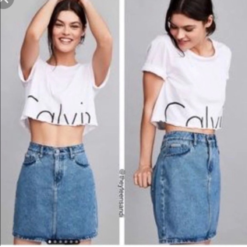 Calvin Klein Denim Skirt 💙